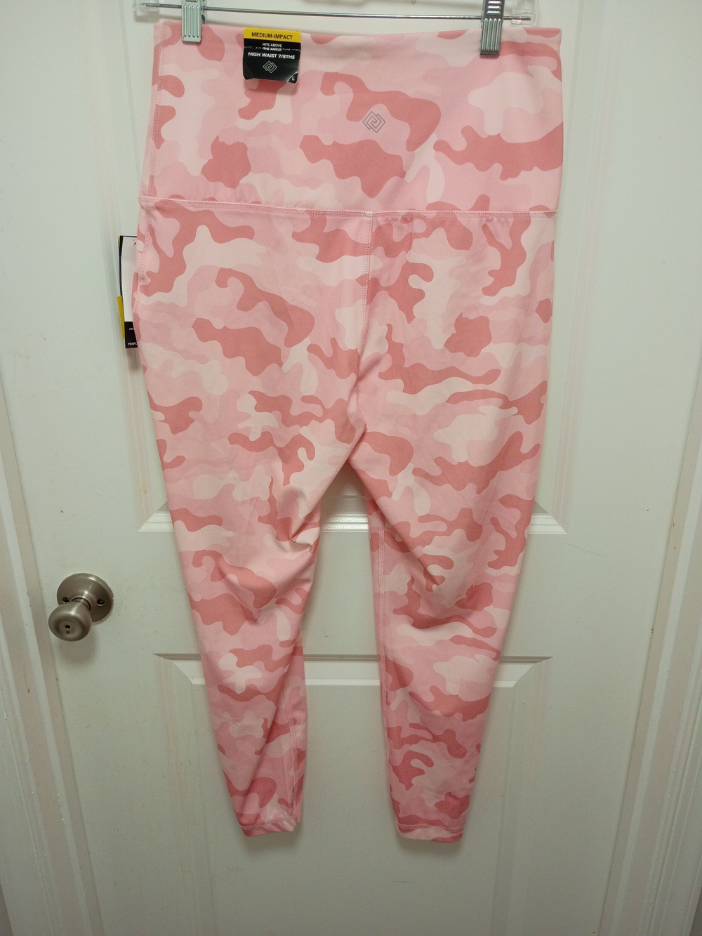 ZELOS Pink Camo High-Waist Leggings - Picture 8 of 10